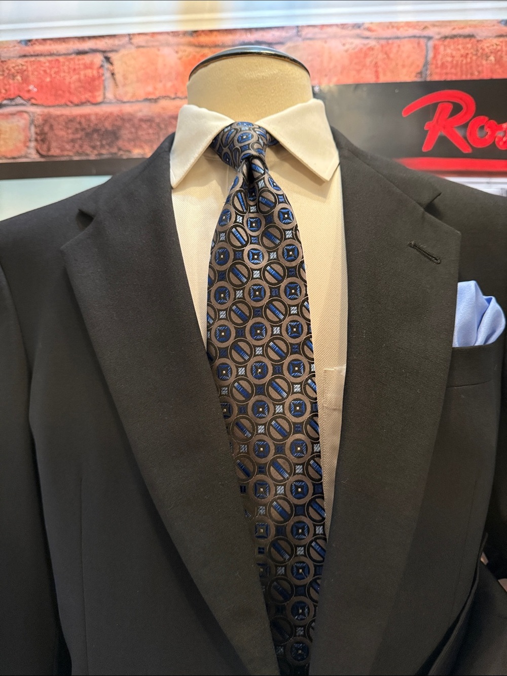 Hart Schaffner Marx Black Blazer